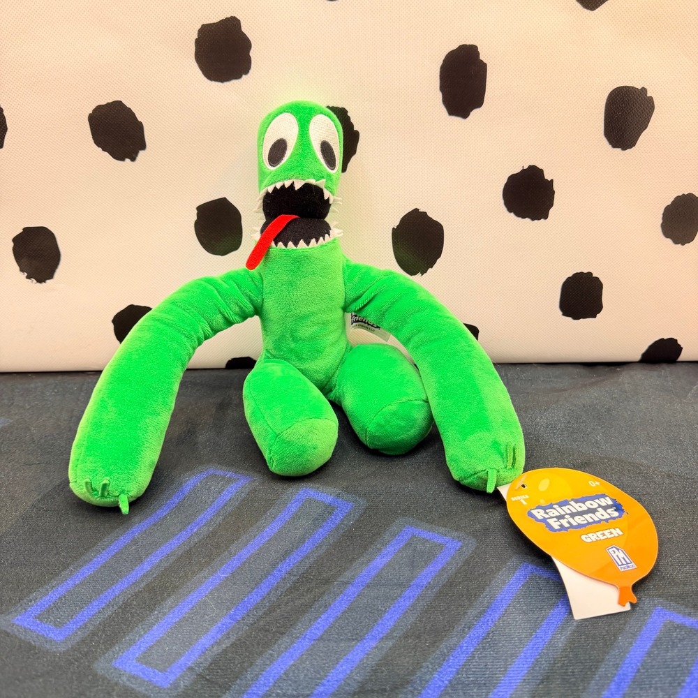 PhatMojo Rainbow Friends Green Plush Kids Green Series 1